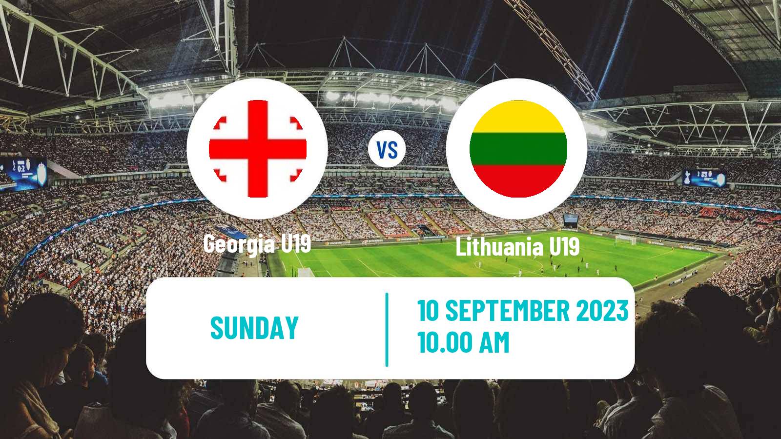 Soccer Friendly Georgia U19 - Lithuania U19