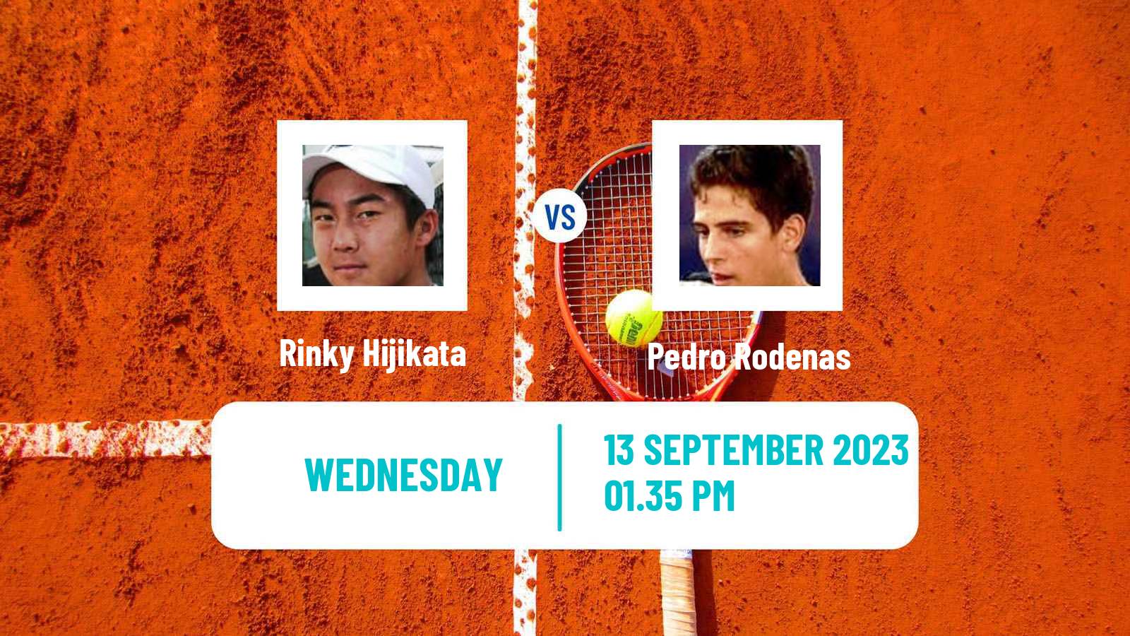 Tennis Cary 2 Challenger Men Rinky Hijikata - Pedro Rodenas