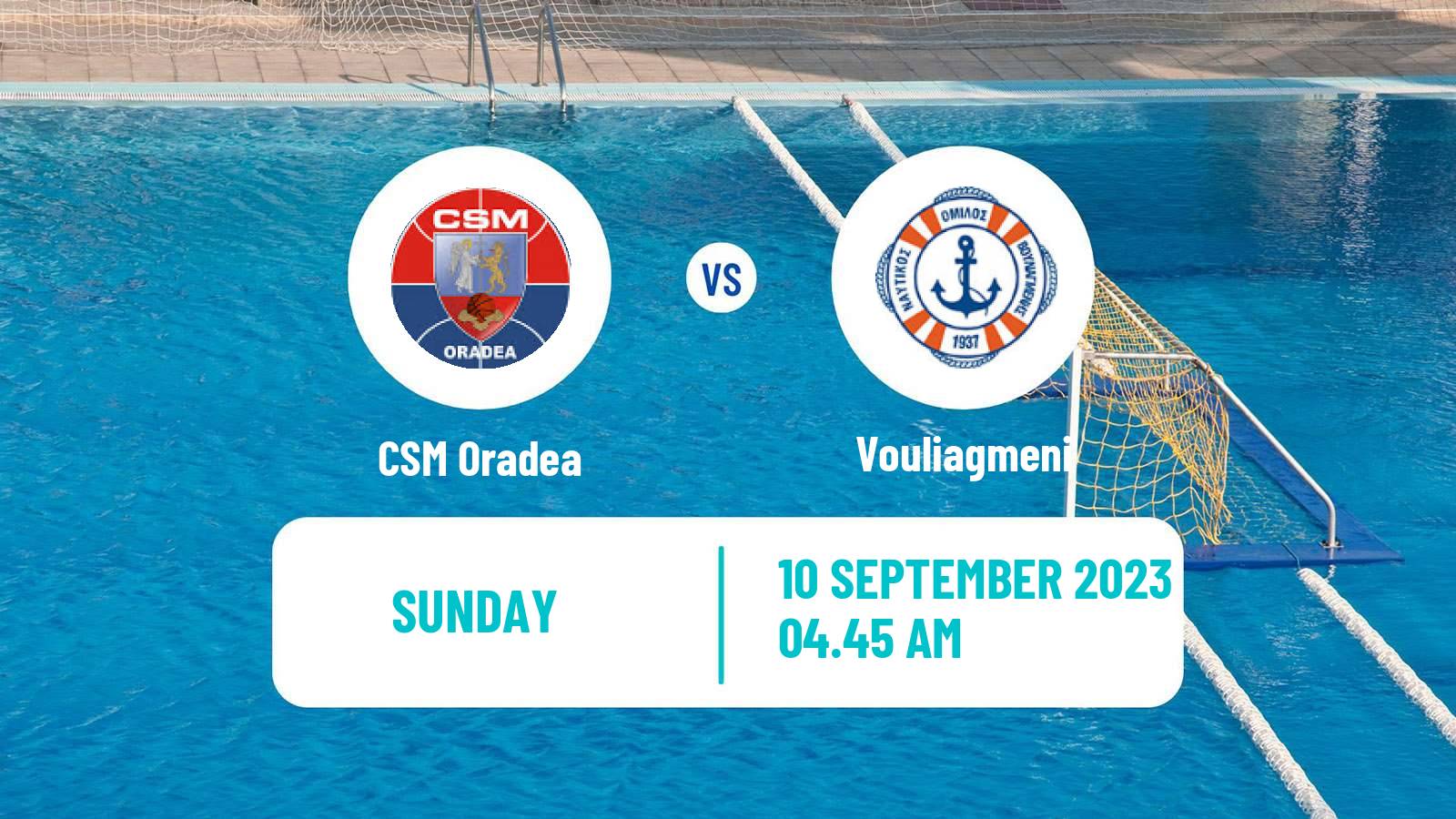 Water polo Champions League Water Polo CSM Oradea - Vouliagmeni