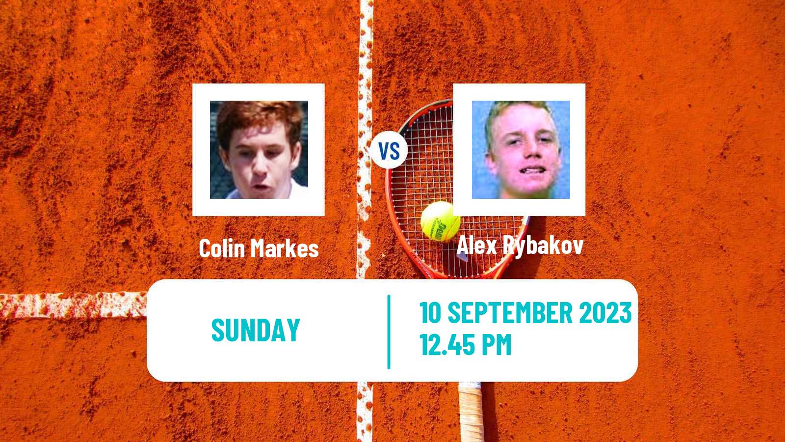 Tennis Cary 2 Challenger Men Colin Markes - Alex Rybakov
