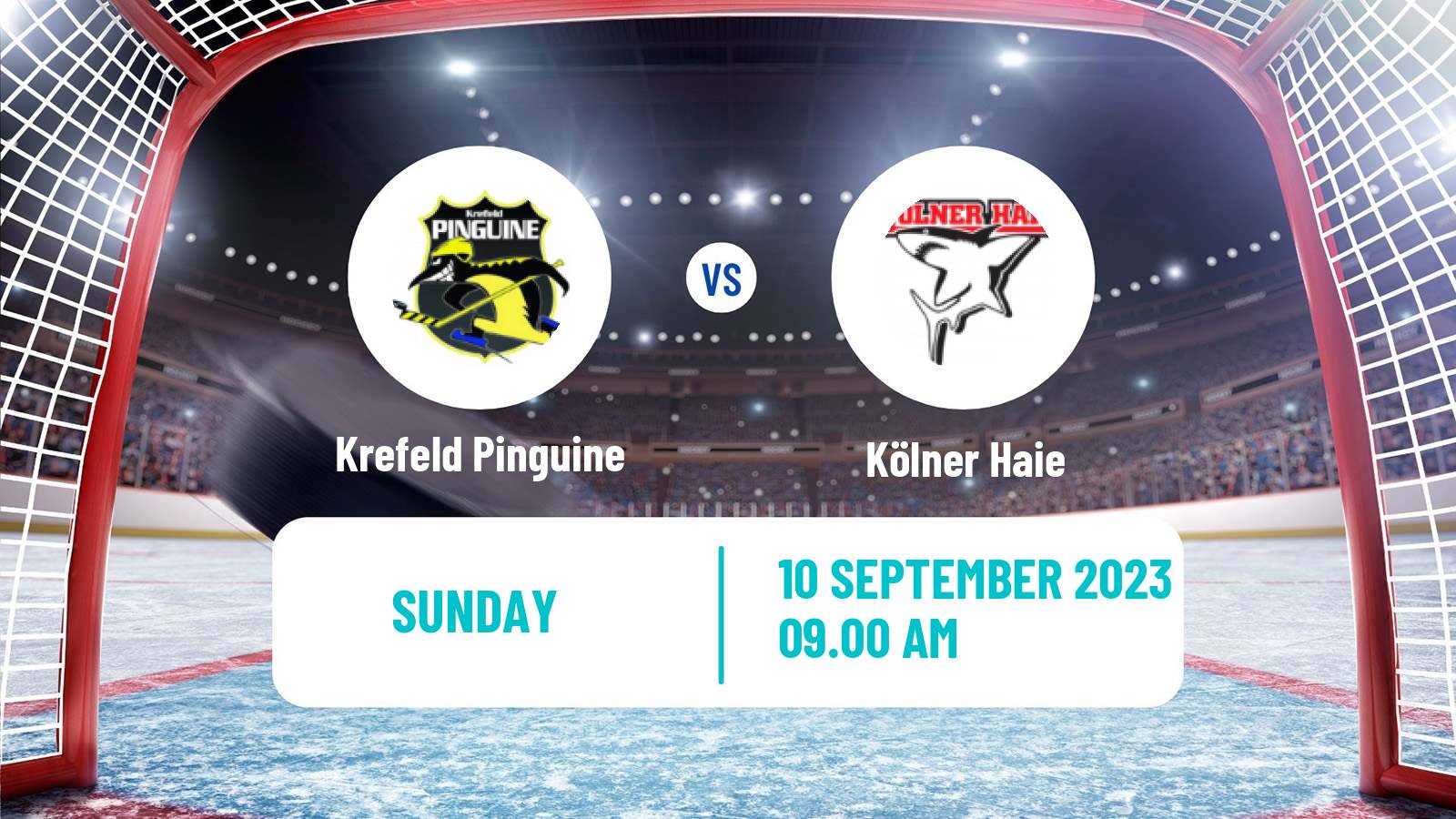 Hockey Club Friendly Ice Hockey Krefeld Pinguine - Kölner Haie