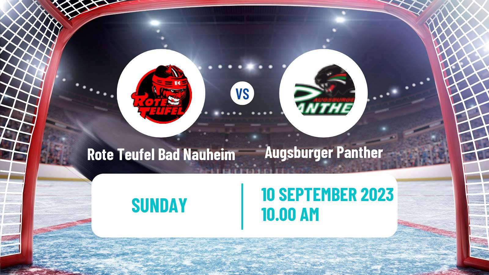 Hockey Club Friendly Ice Hockey Rote Teufel Bad Nauheim - Augsburger Panther