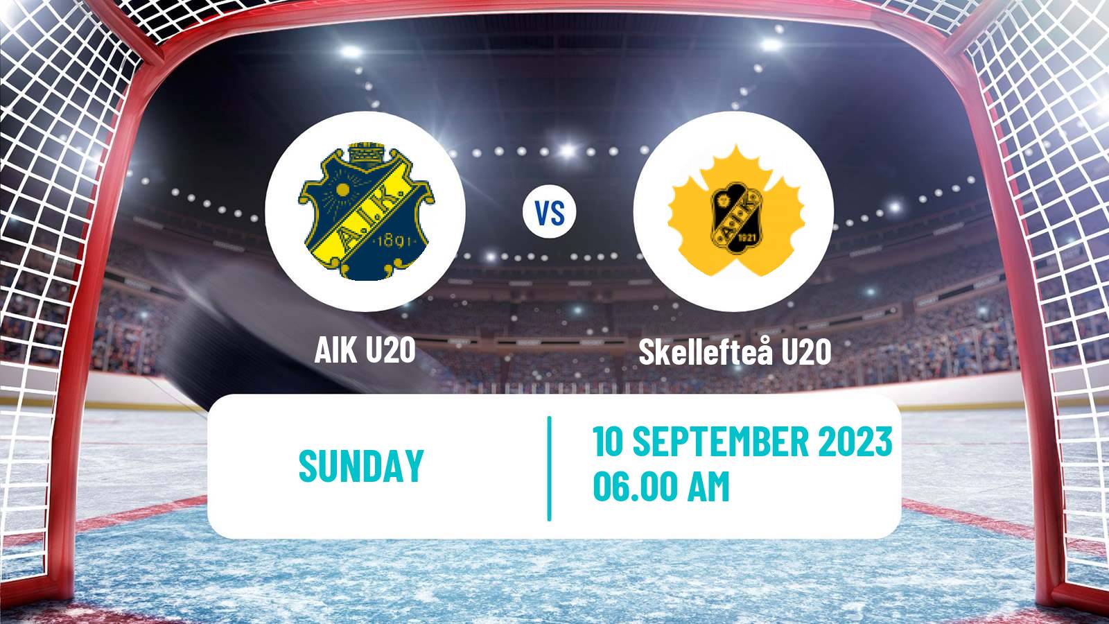 Hockey Swedish Superelit U20 Hockey AIK U20 - Skellefteå U20