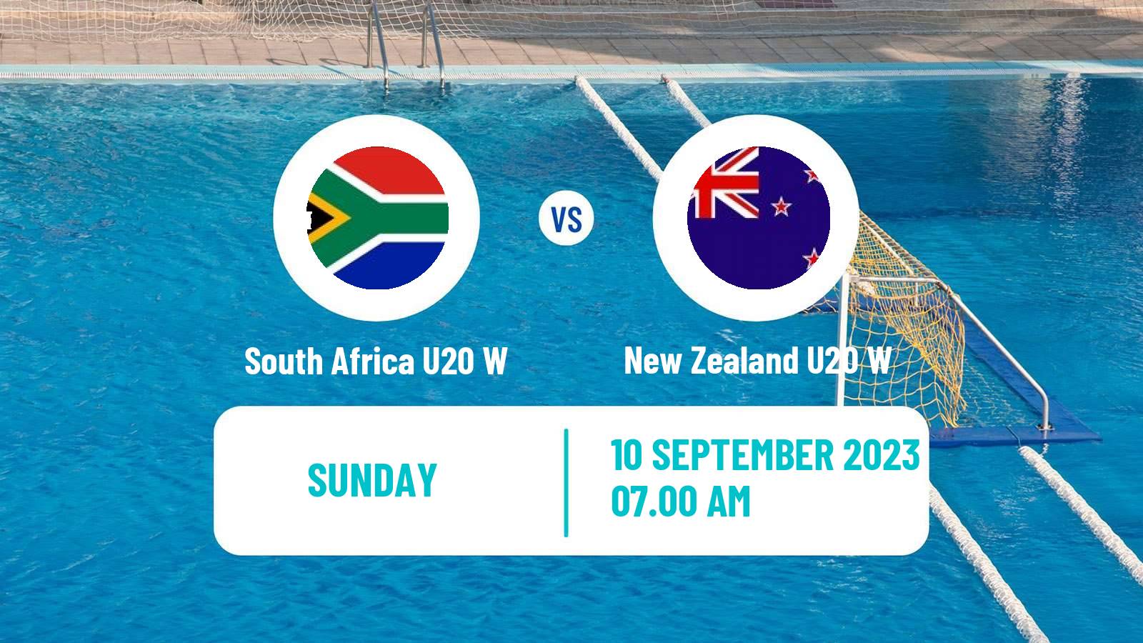 Water polo World Championship Water Polo U20 Women South Africa U20 W - New Zealand U20 W