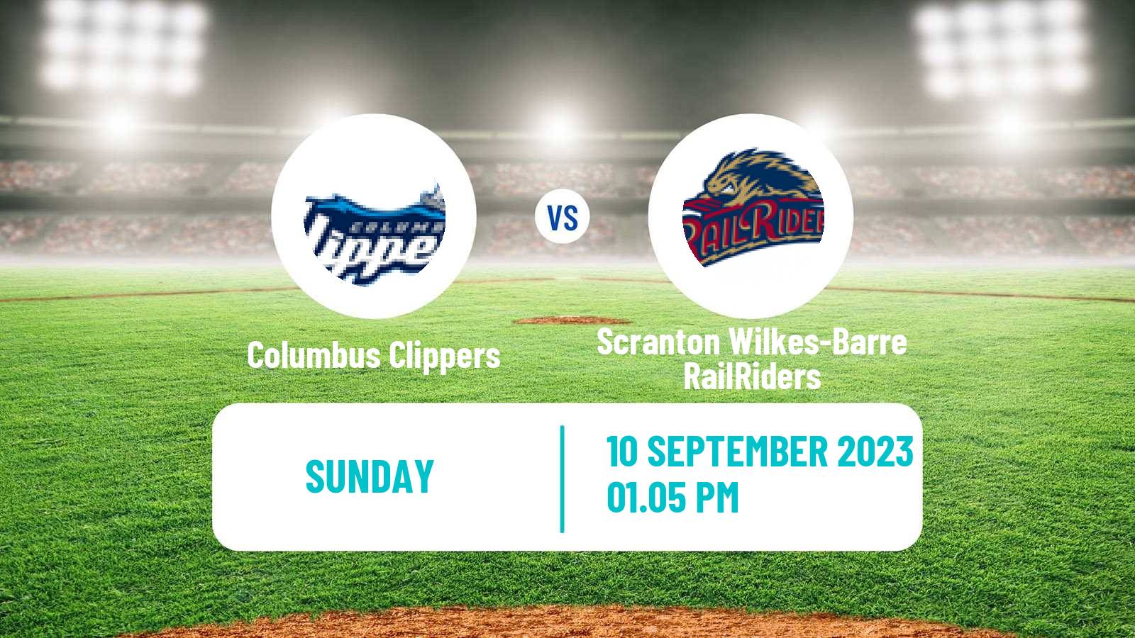 Baseball IL Columbus Clippers - Scranton Wilkes-Barre RailRiders