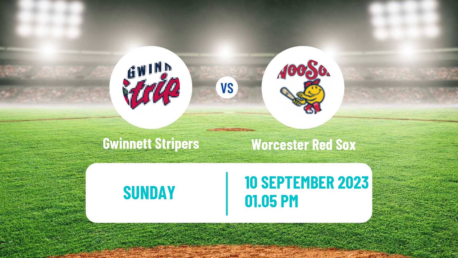 Baseball IL Gwinnett Stripers - Worcester Red Sox