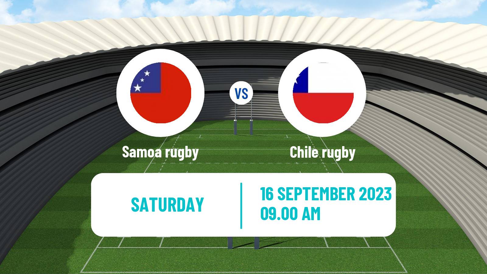 Rugby union Rugby World Cup Samoa - Chile