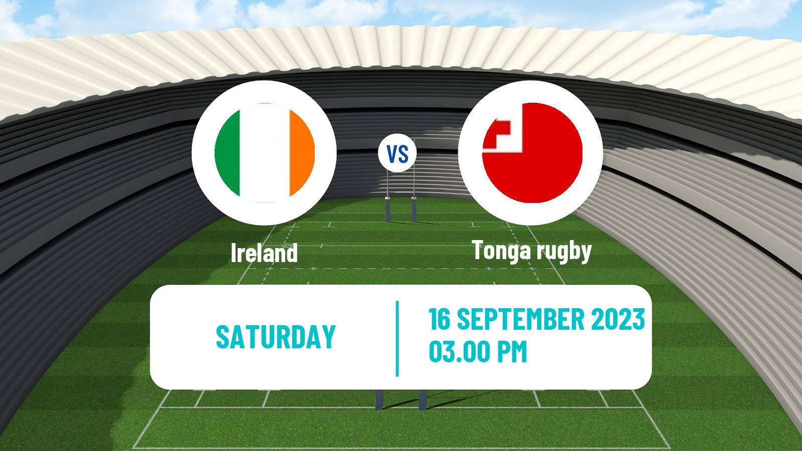 Rugby union Rugby World Cup Ireland - Tonga