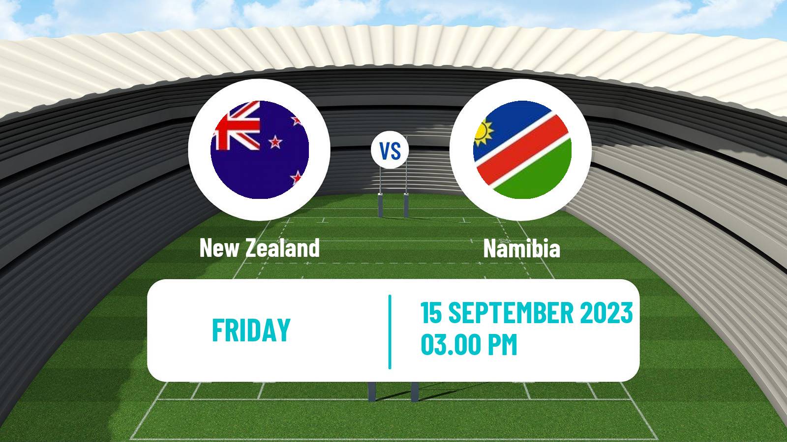 Rugby union Rugby World Cup New Zealand - Namibia