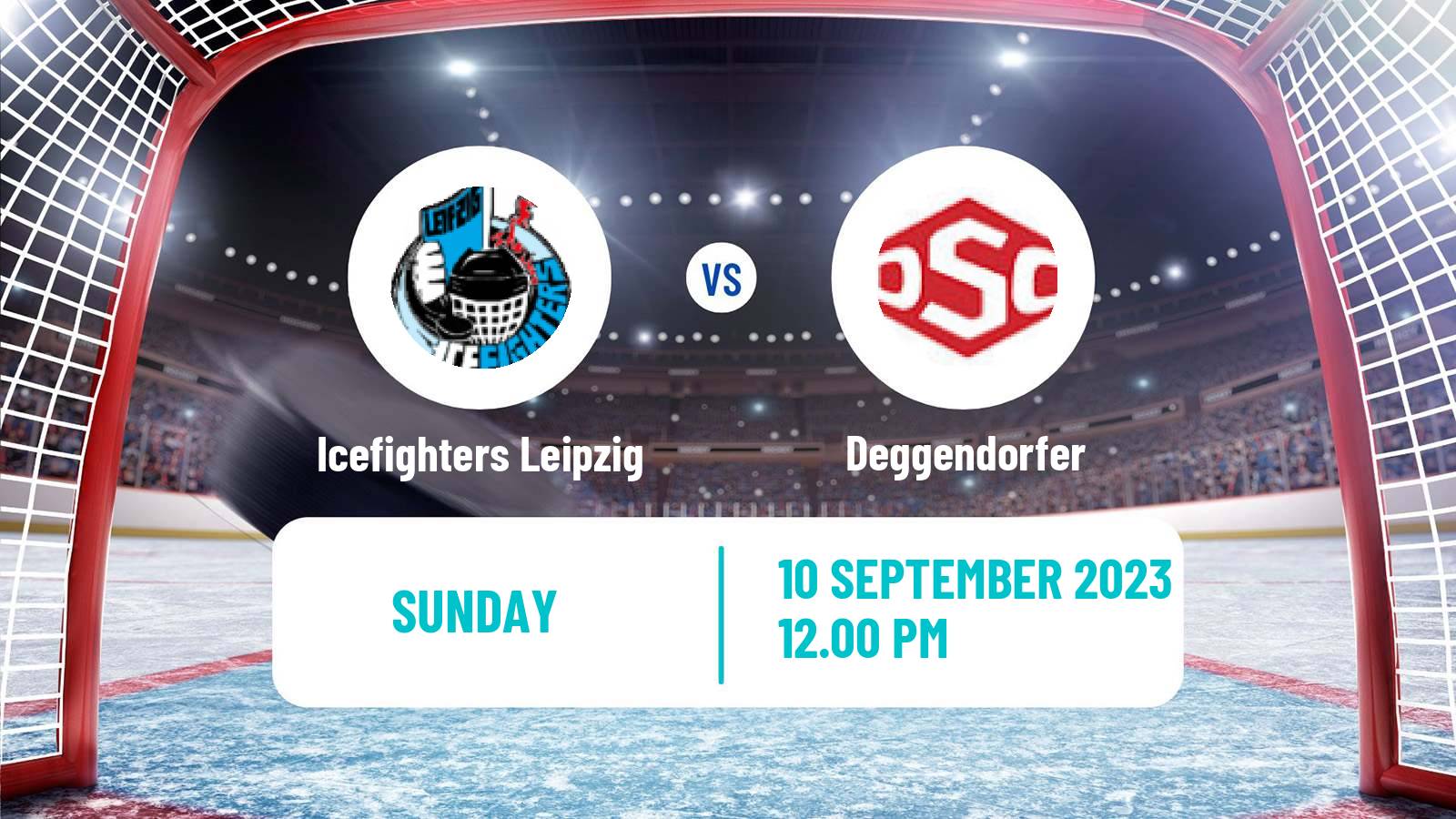 Hockey Club Friendly Ice Hockey Icefighters Leipzig - Deggendorfer
