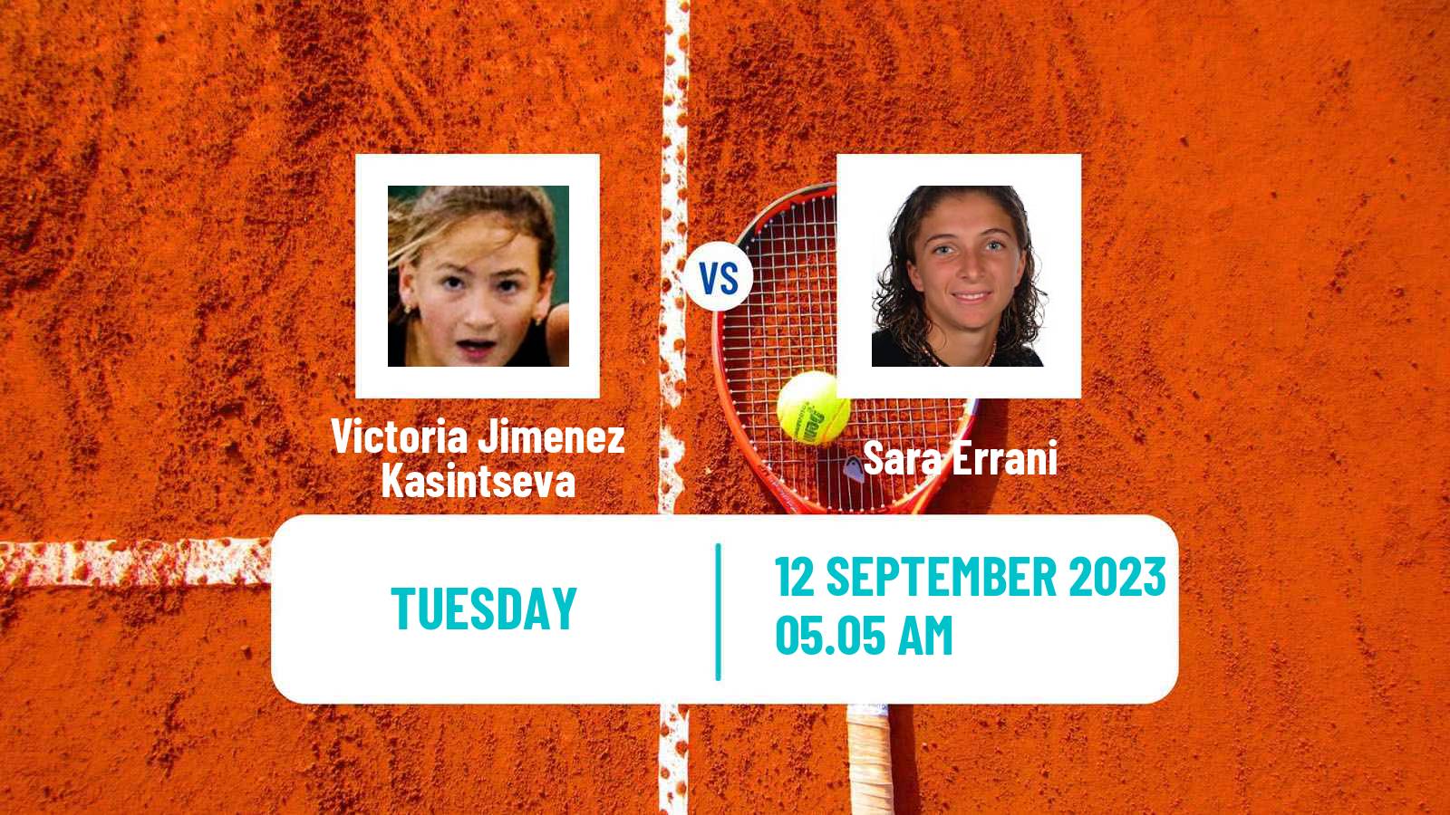 Tennis Bucharest Challenger Women Victoria Jimenez Kasintseva - Sara Errani