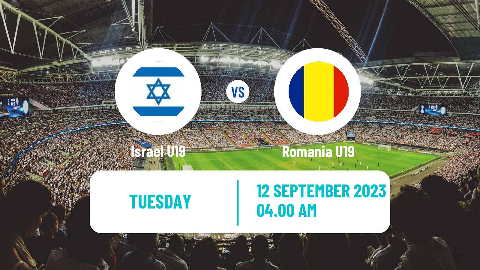 Soccer Friendly Israel U19 - Romania U19