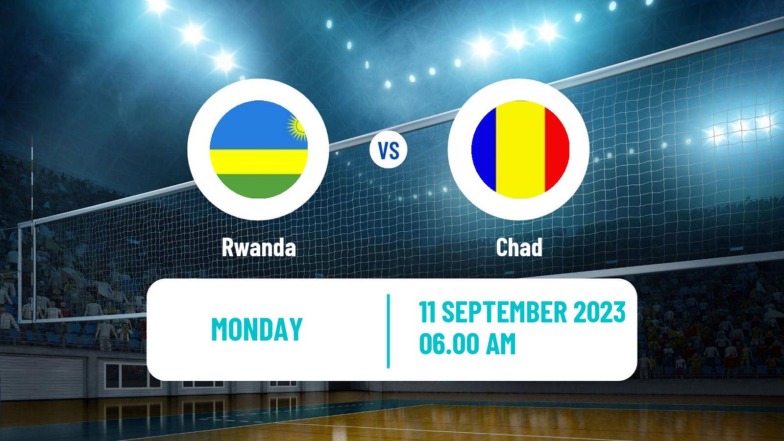 Volleyball African Championship Volleyball Rwanda - Chad