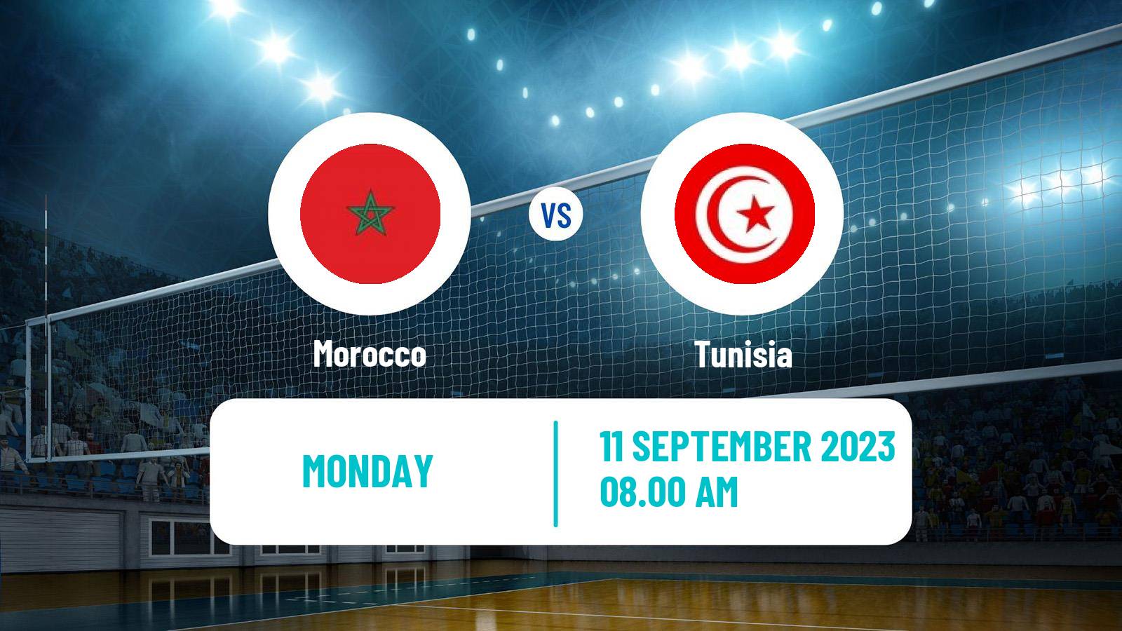 Volleyball African Championship Volleyball Morocco - Tunisia
