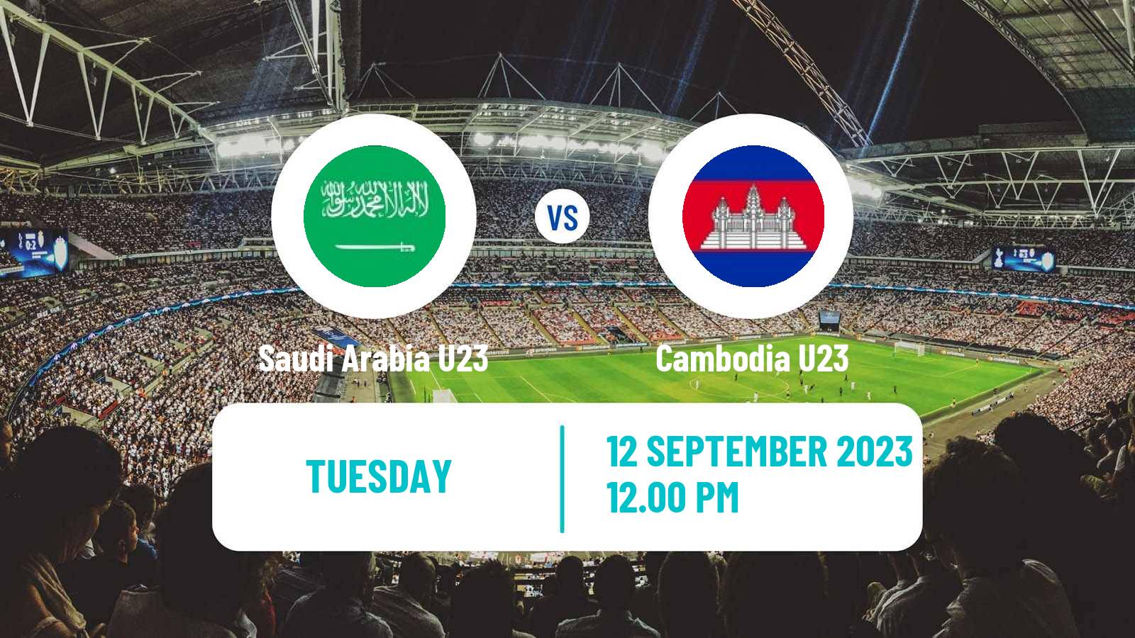 Soccer AFC Asian Cup U23 Saudi Arabia U23 - Cambodia U23