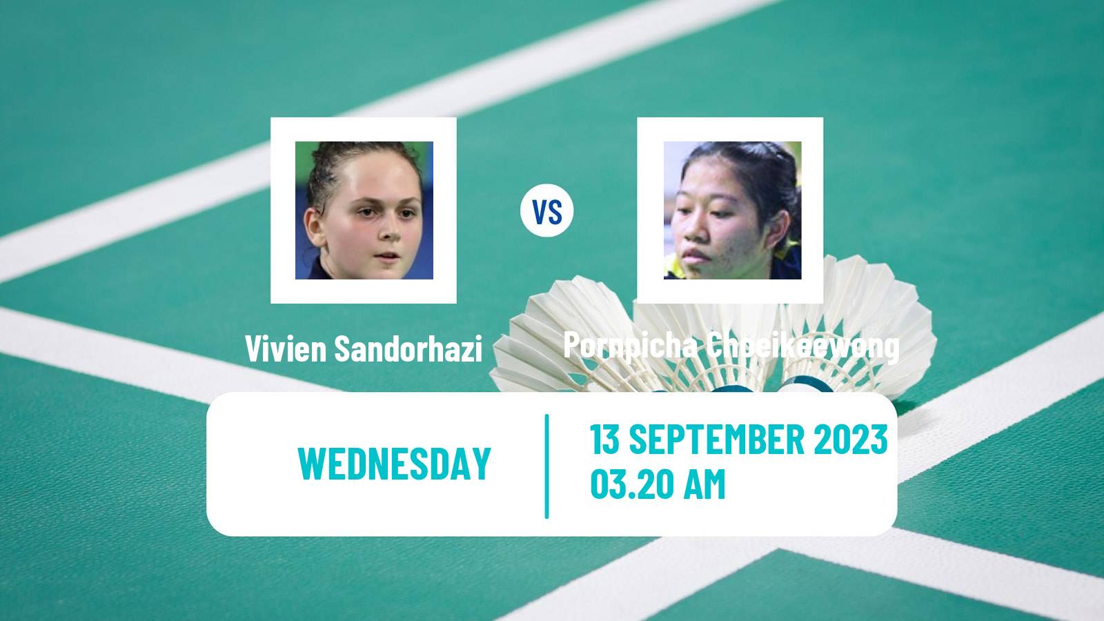 Badminton BWF World Tour Vietnam Open Women Vivien Sandorhazi - Pornpicha Choeikeewong