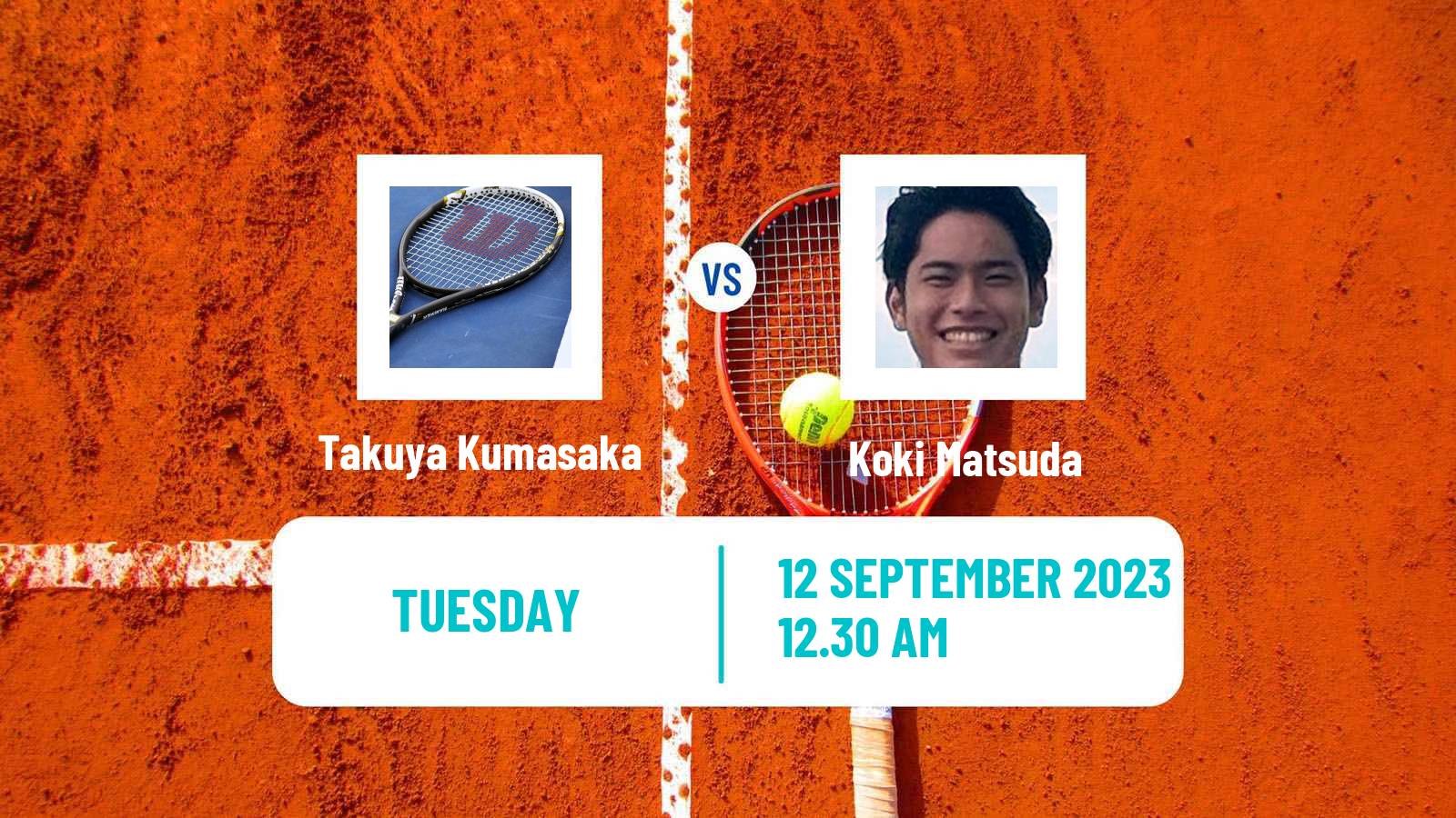 Tennis ITF M25 Sapporo 3 Men Takuya Kumasaka - Koki Matsuda