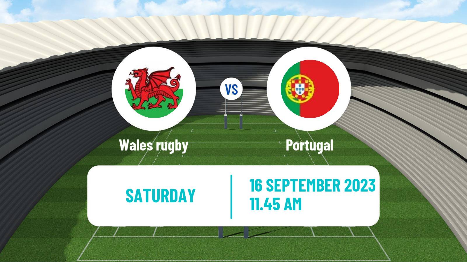 Rugby union Rugby World Cup Wales - Portugal