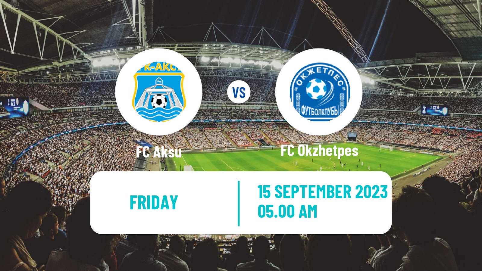 Soccer Kazakh Premier League Aksu - Okzhetpes