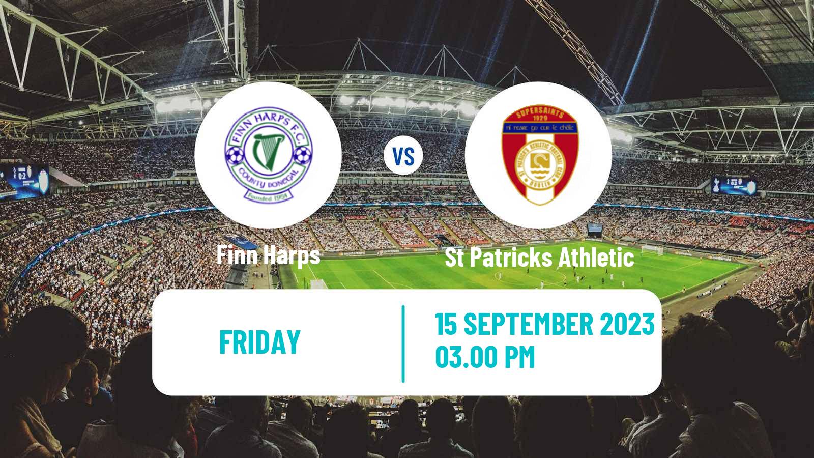 Soccer Irish FAI Cup Finn Harps - St Patricks Athletic