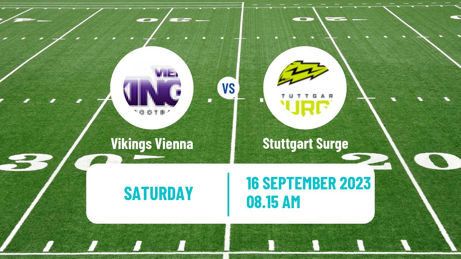 American football European League of American Football Vikings Vienna - Stuttgart Surge