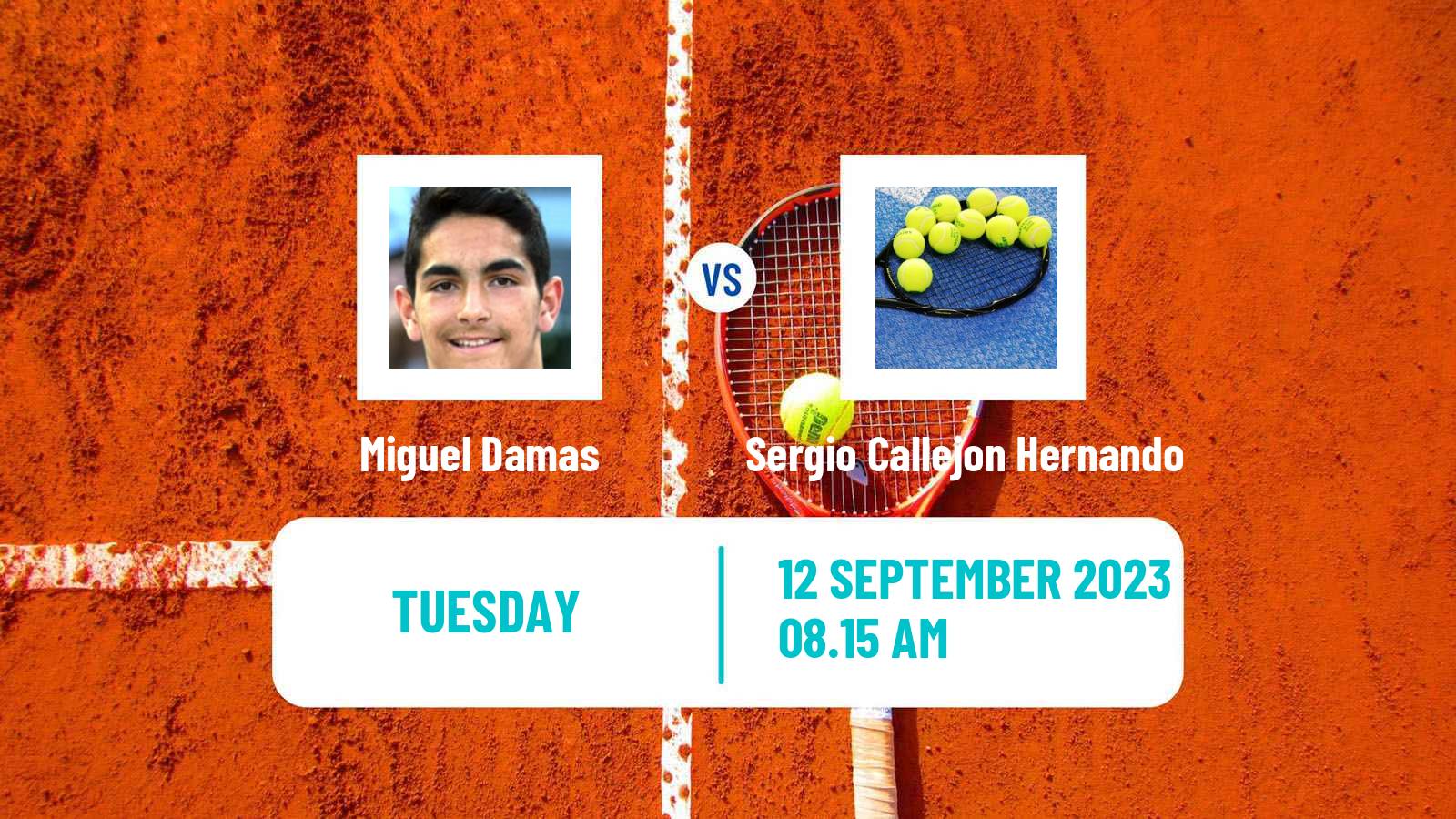 Tennis ITF M25 Madrid Men Miguel Damas - Sergio Callejon Hernando