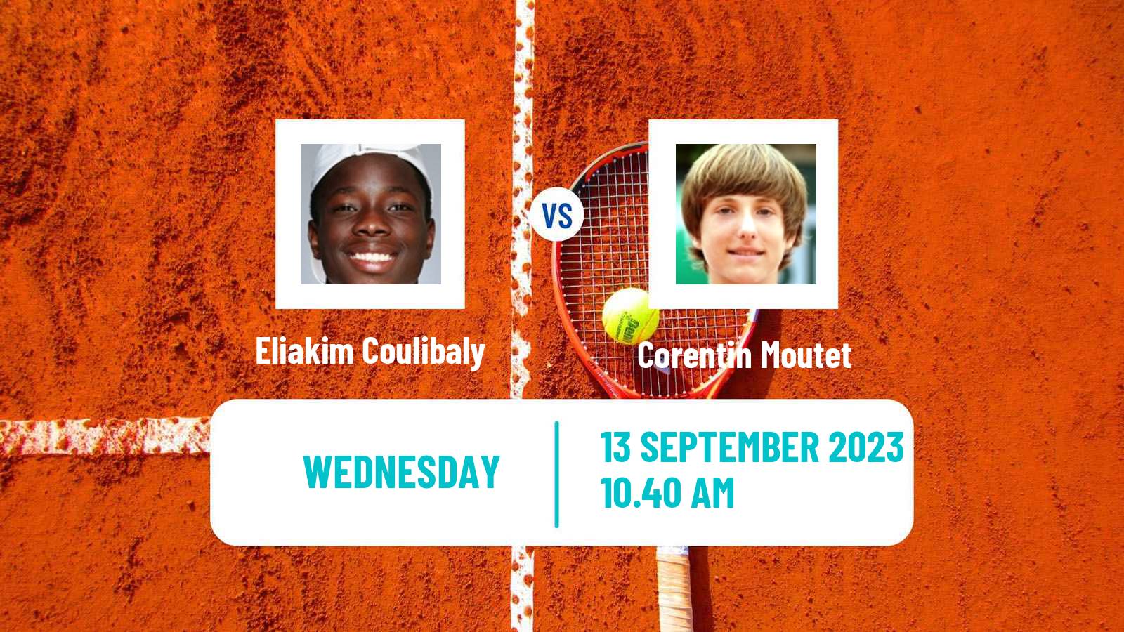 Tennis Rennes Challenger Men Eliakim Coulibaly - Corentin Moutet