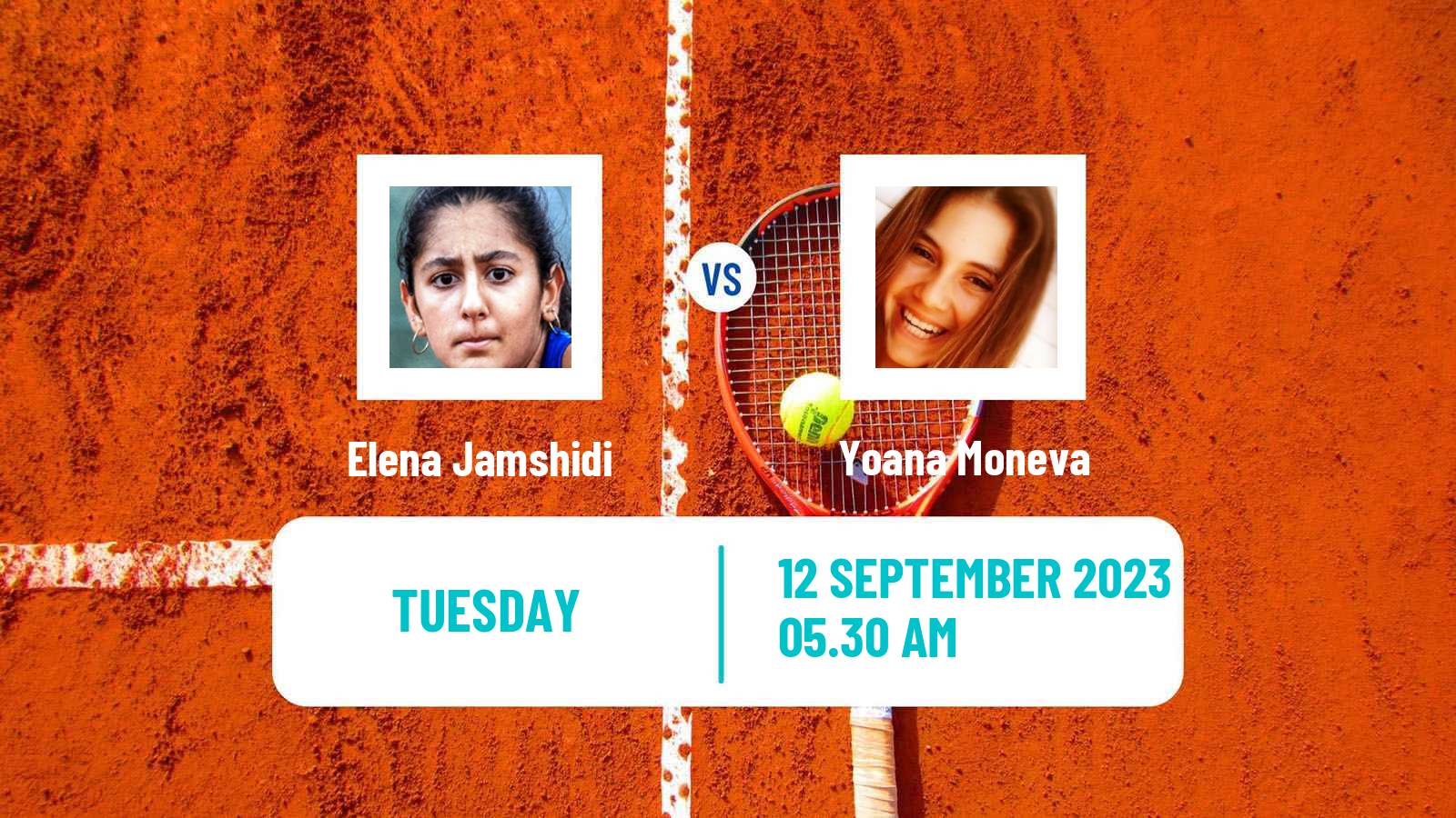 Tennis ITF W15 Monastir 51 Women Elena Jamshidi - Yoana Moneva