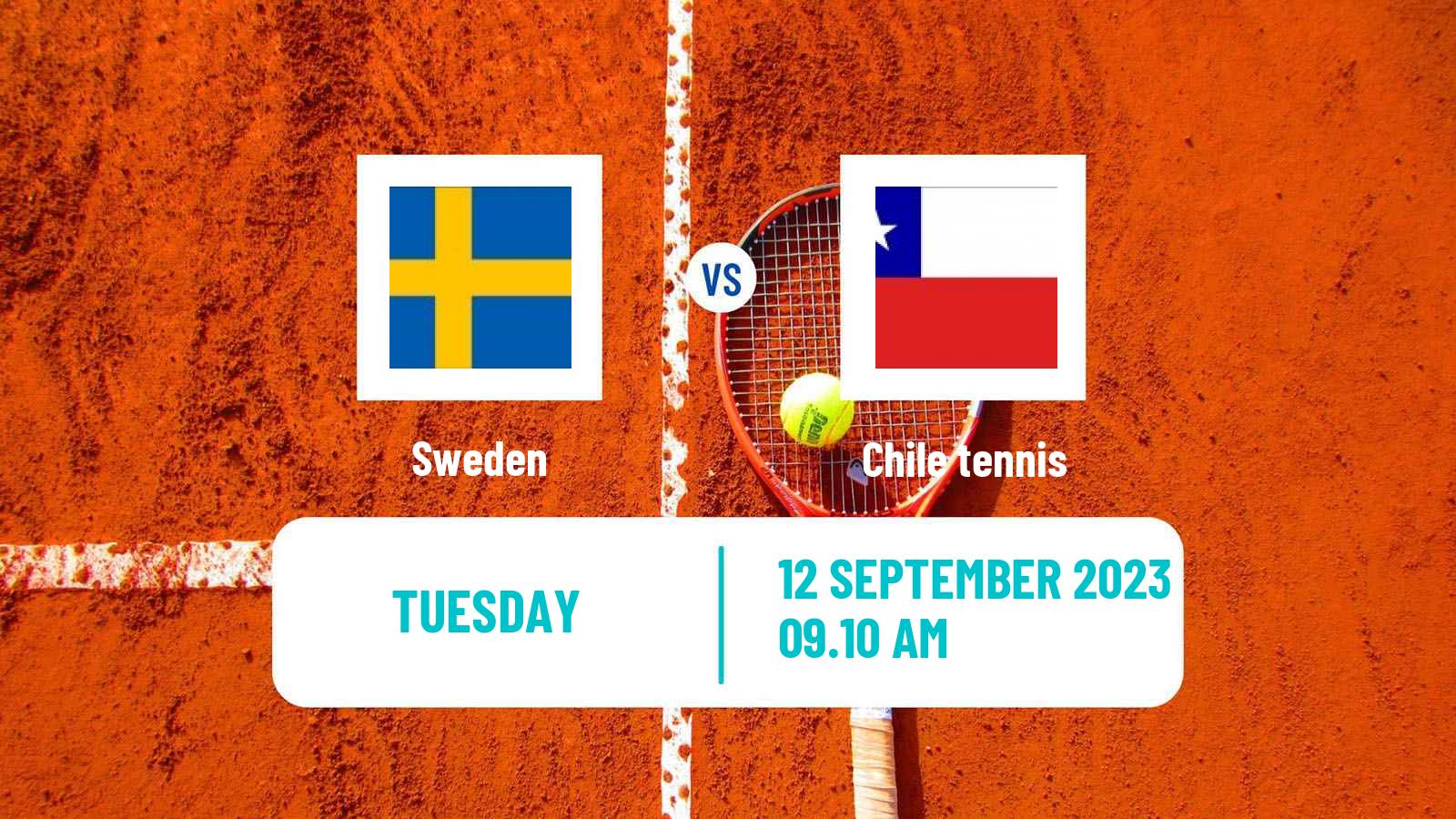 Tennis Davis Cup - World Group Teams Sweden - Chile