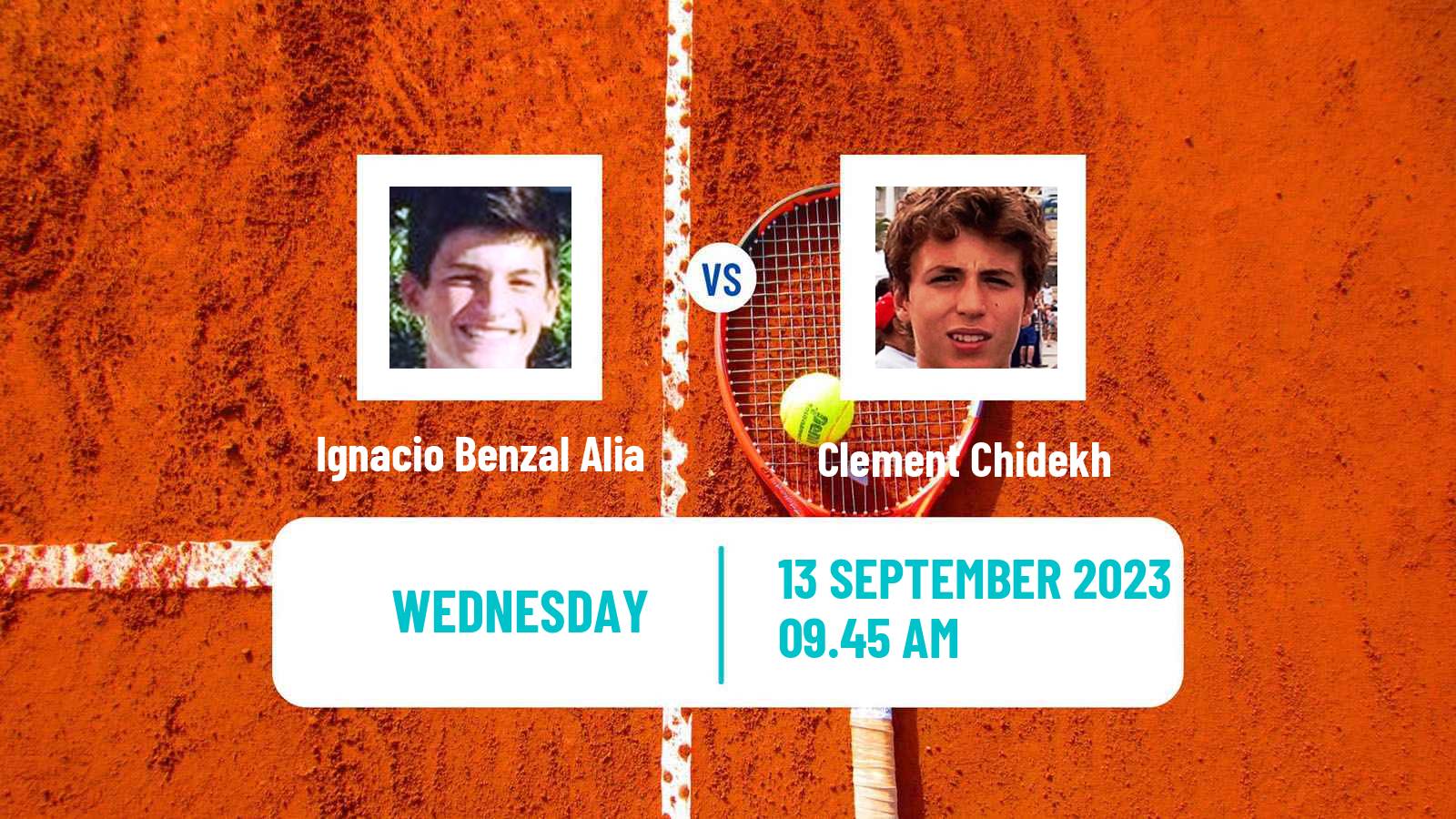 Tennis ITF M25 Madrid Men Ignacio Benzal Alia - Clement Chidekh