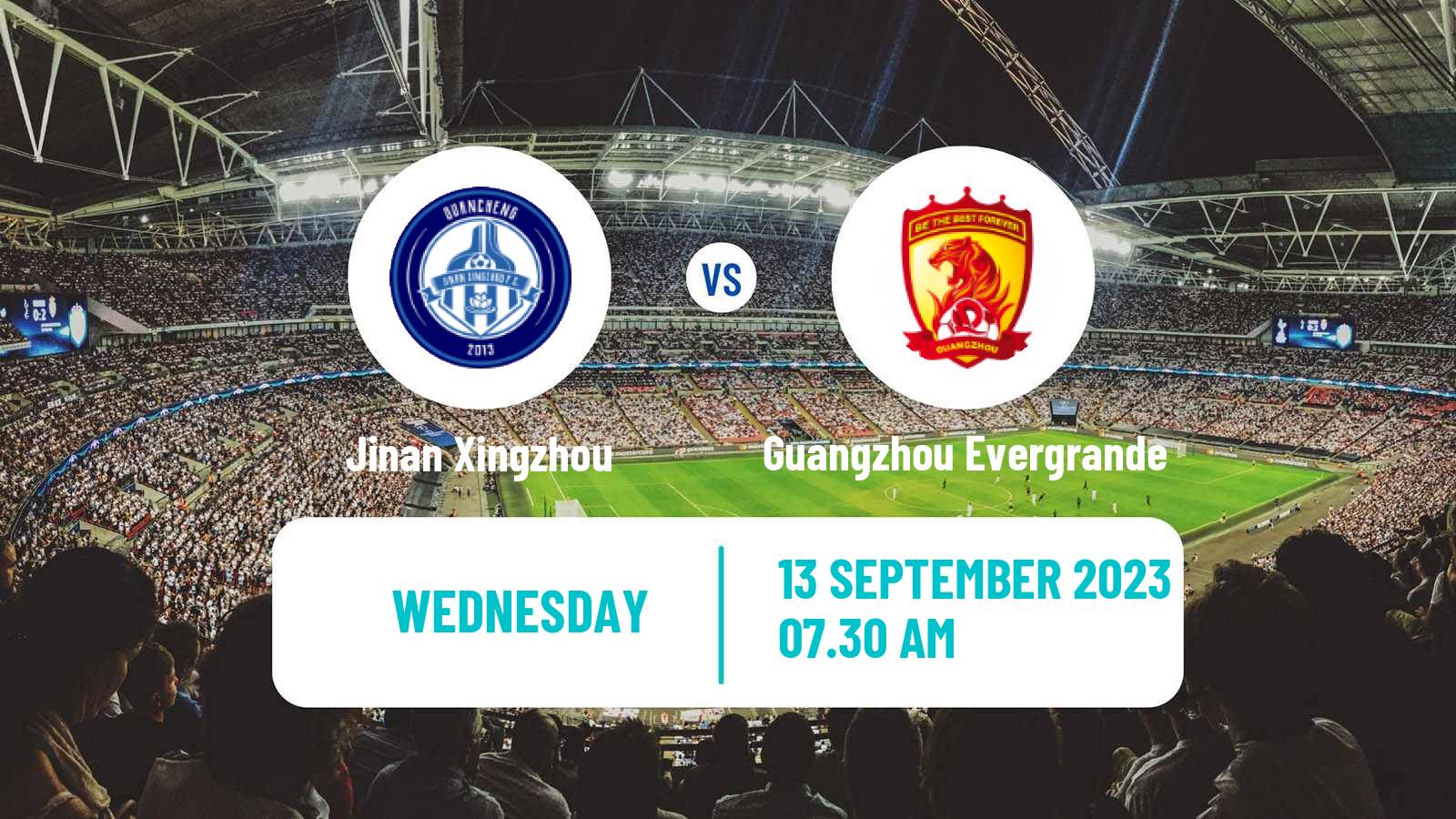 Soccer Chinese Jia League Jinan Xingzhou - Guangzhou Evergrande