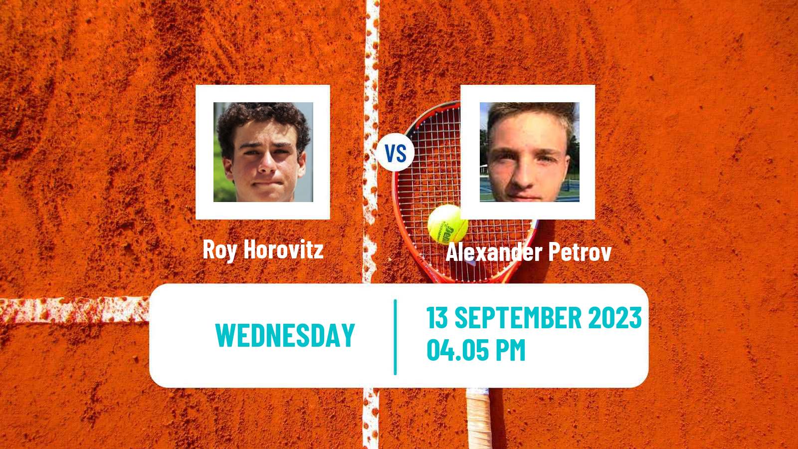 Tennis ITF M15 Champaign Il Men Roy Horovitz - Alexander Petrov