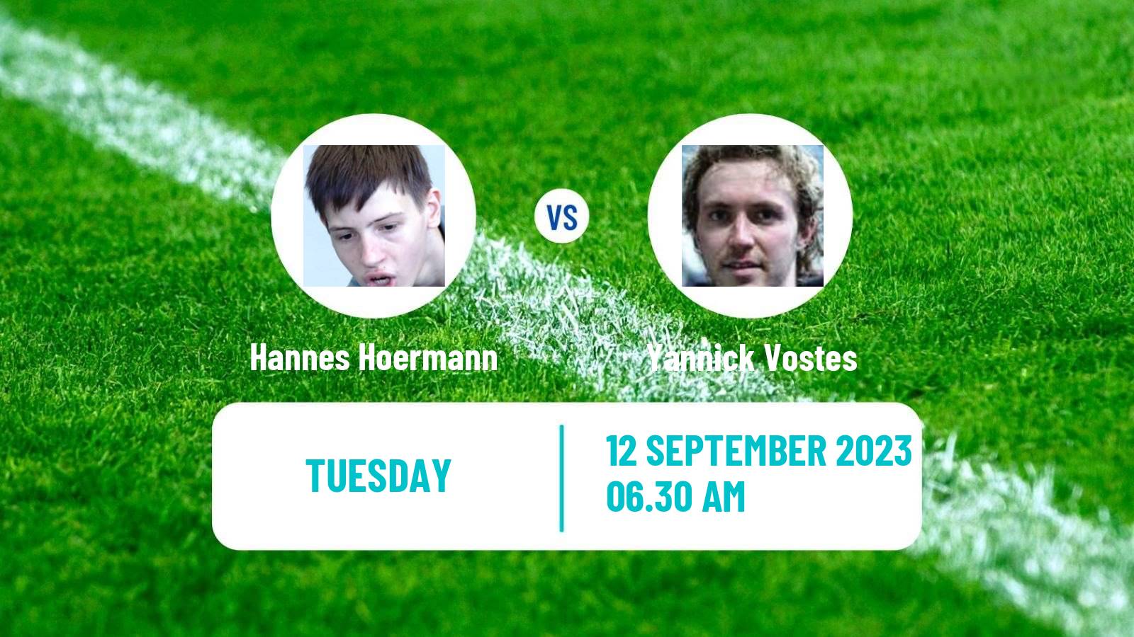 Table tennis Challenger Series Men Hannes Hoermann - Yannick Vostes