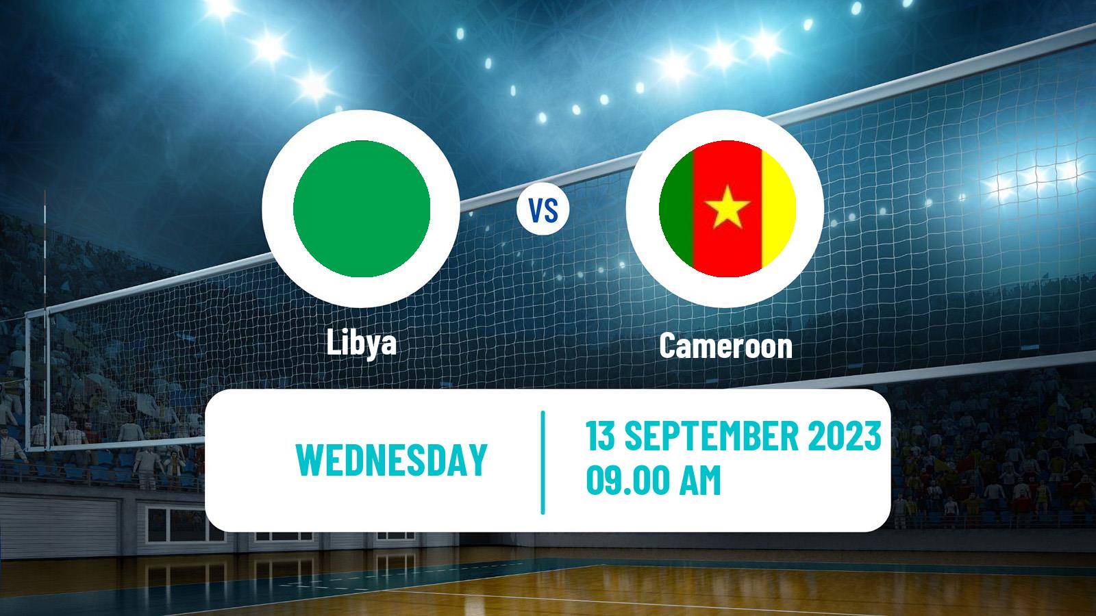 Volleyball African Championship Volleyball Libya - Cameroon