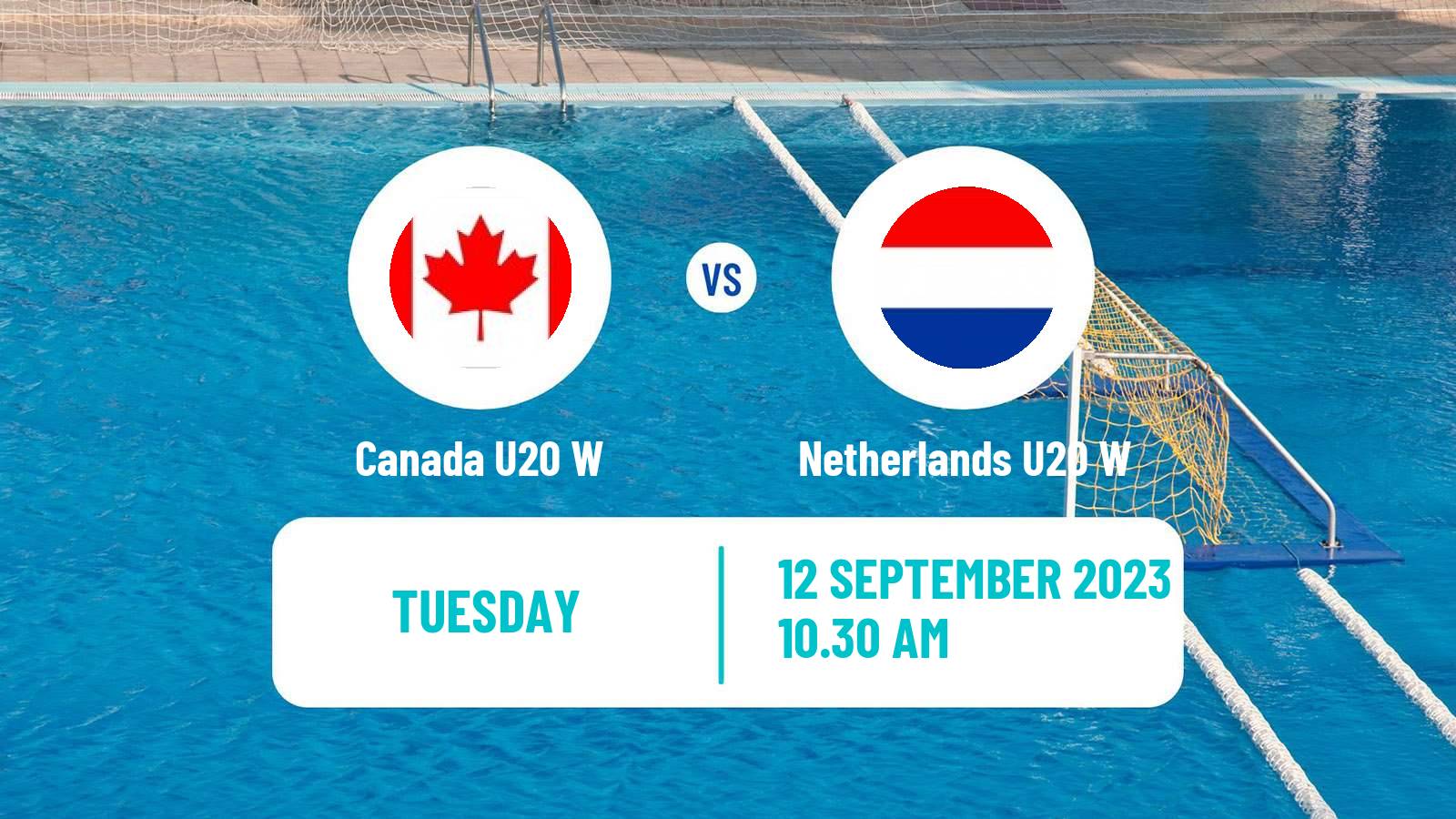 Water polo World Championship Water Polo U20 Women Canada U20 W - Netherlands U20 W