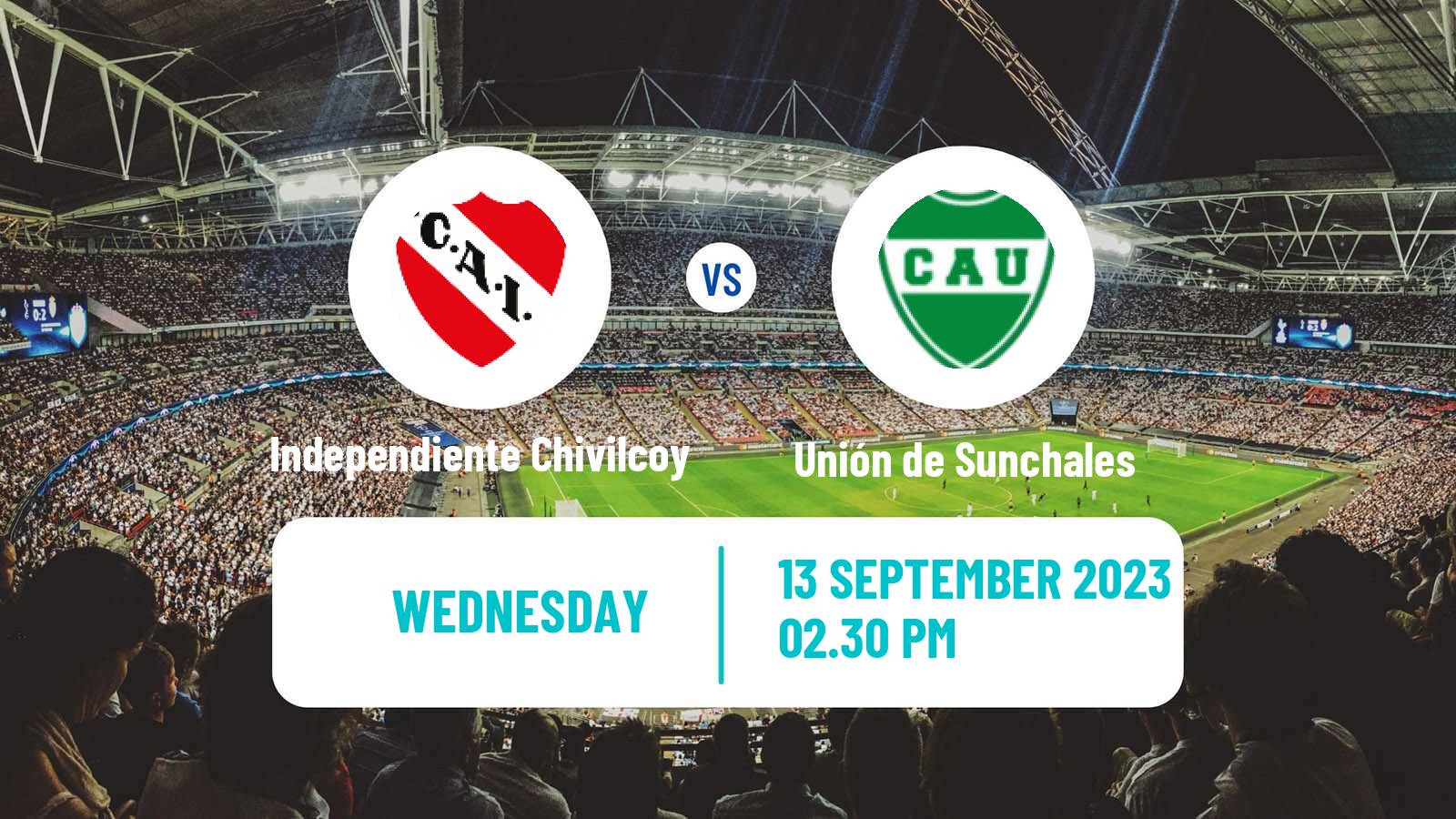 Soccer Argentinian Torneo Federal Independiente Chivilcoy - Unión de Sunchales