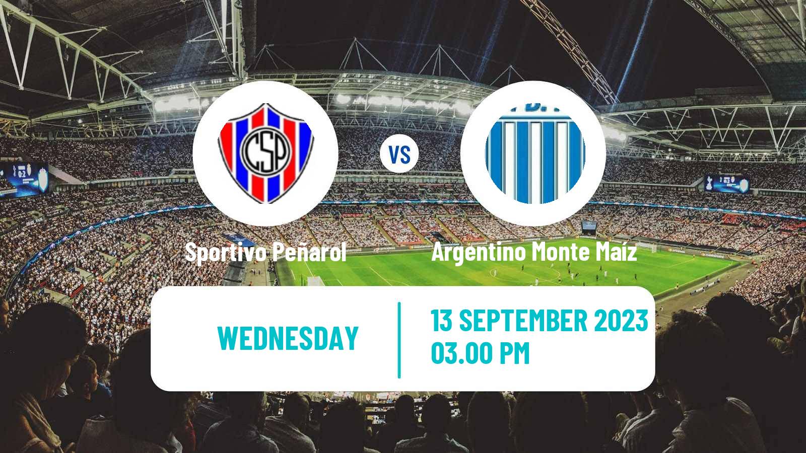 Soccer Argentinian Torneo Federal Sportivo Peñarol - Argentino Monte Maíz