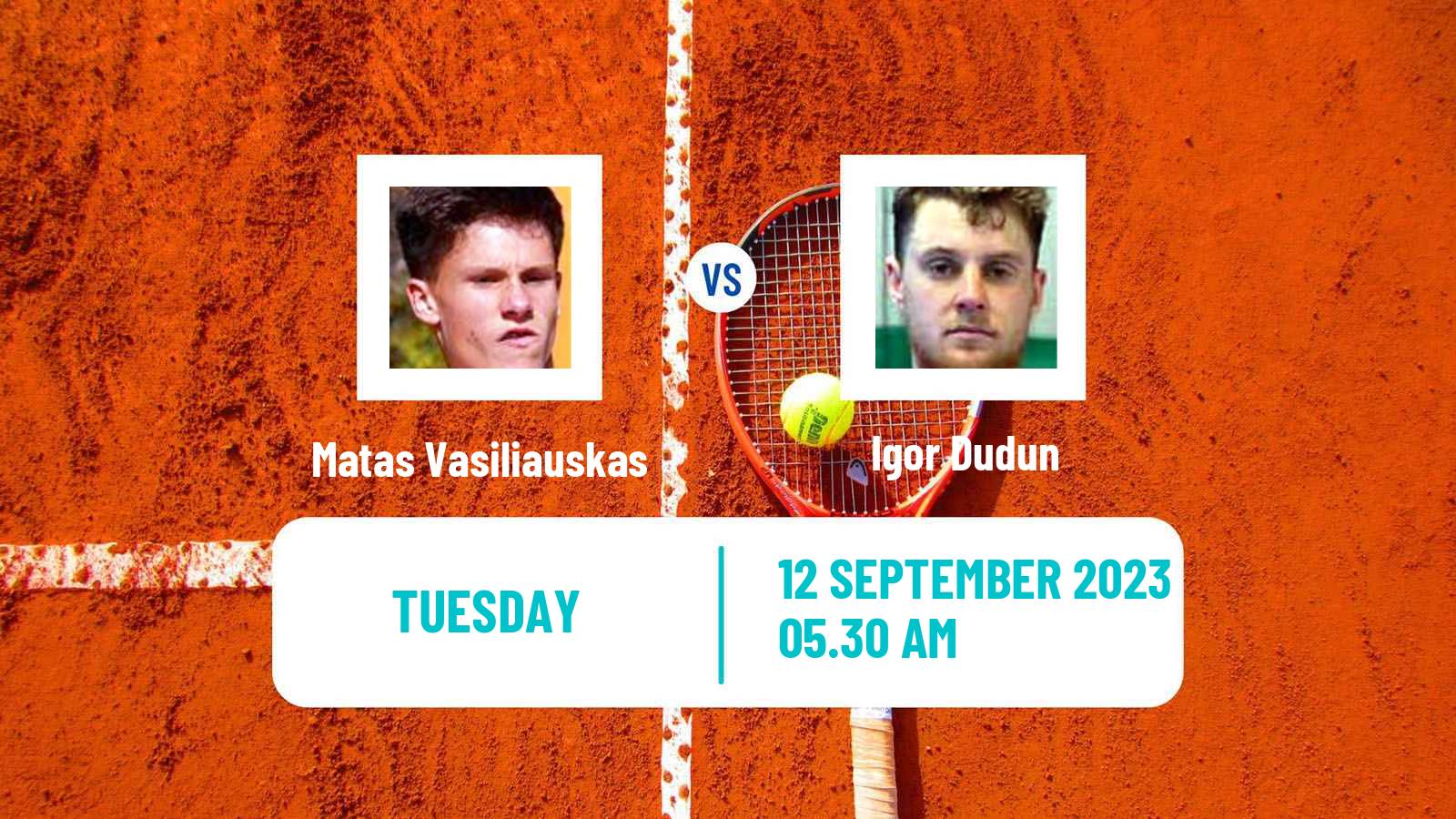 Tennis ITF M25 Monastir 6 Men Matas Vasiliauskas - Igor Dudun