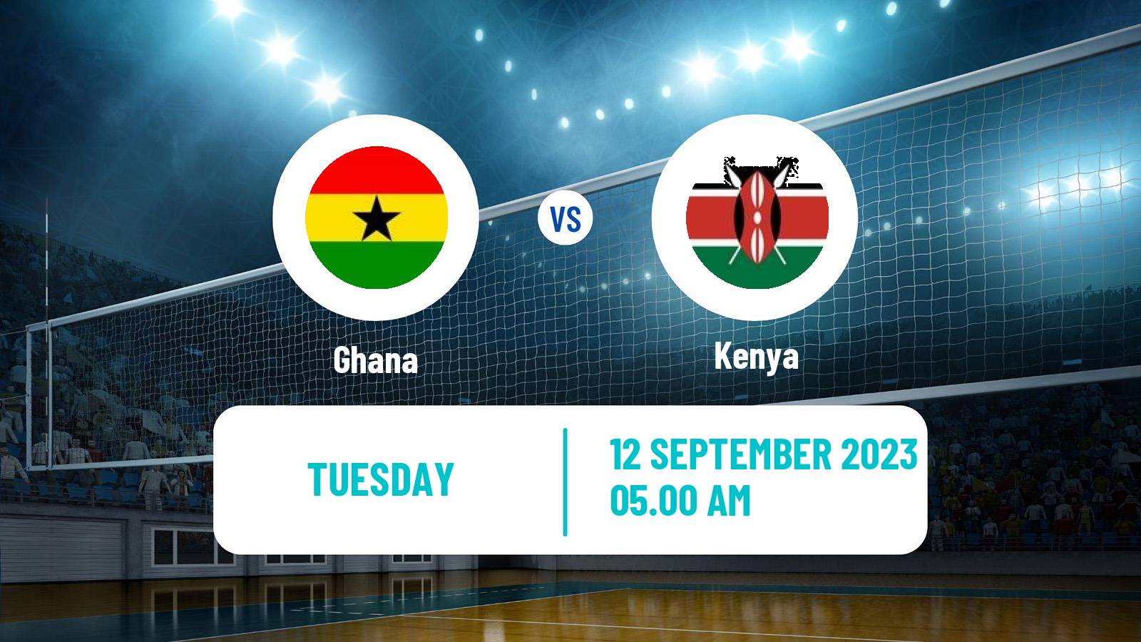 Volleyball African Championship Volleyball Ghana - Kenya