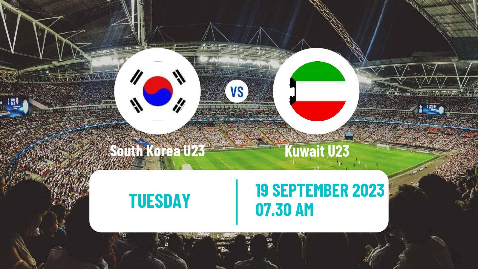 Soccer Asian Games Football South Korea U23 - Kuwait U23