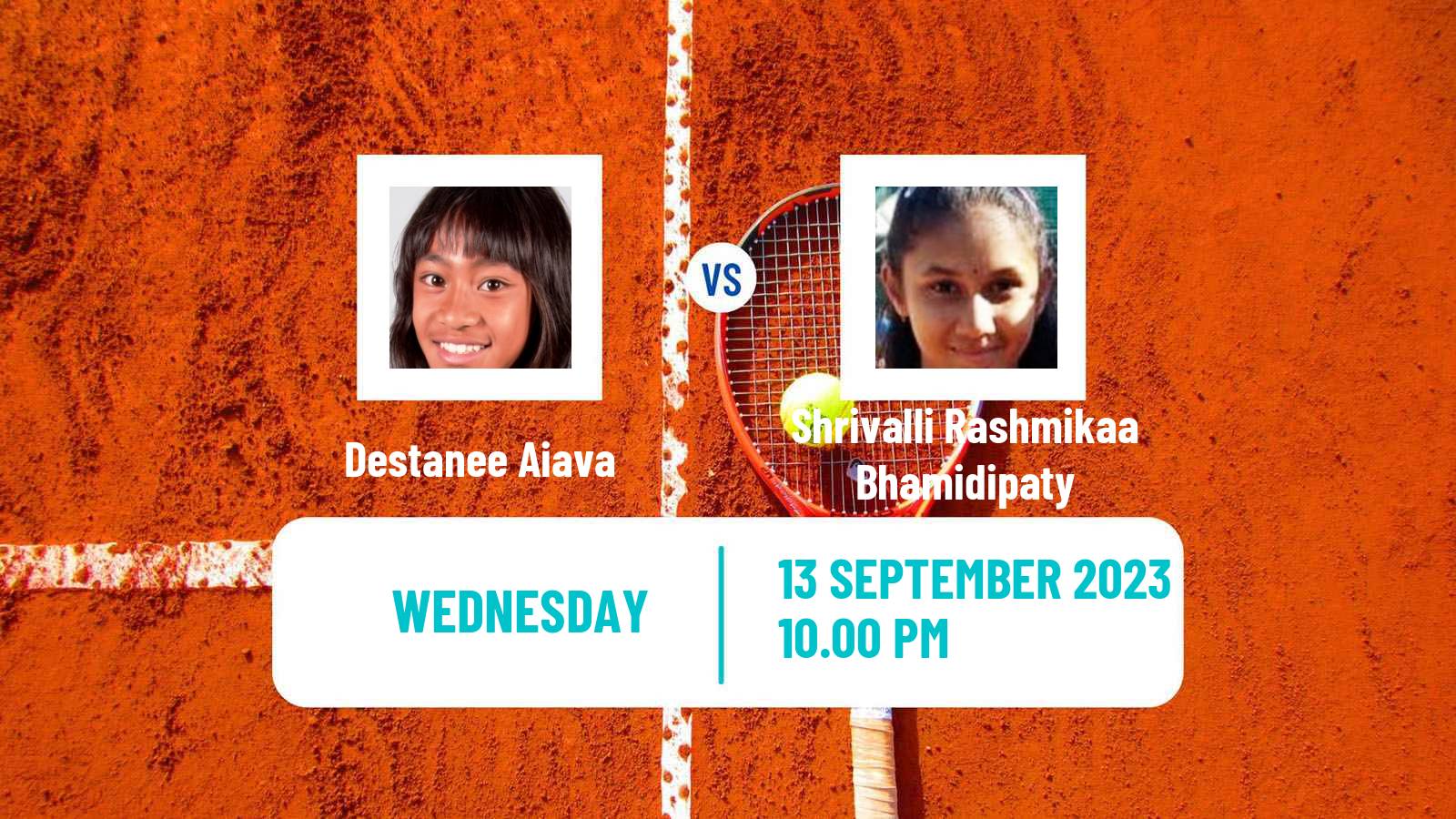 Tennis ITF W25 Perth Women Destanee Aiava - Shrivalli Rashmikaa Bhamidipaty