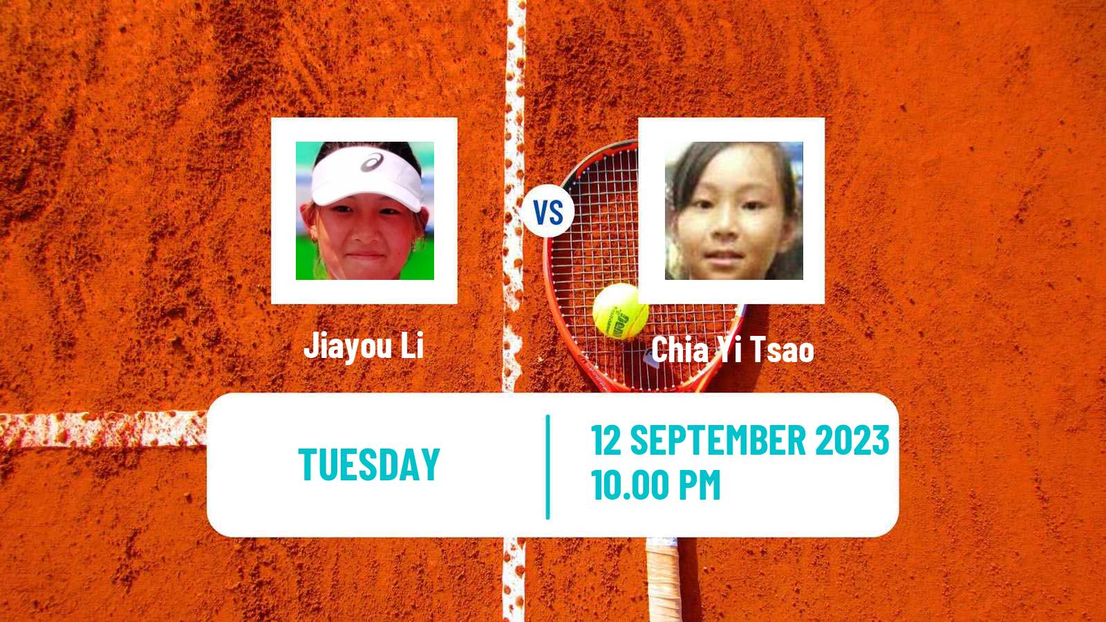 Tennis ITF W25 Guiyang Women Jiayou Li - Chia Yi Tsao