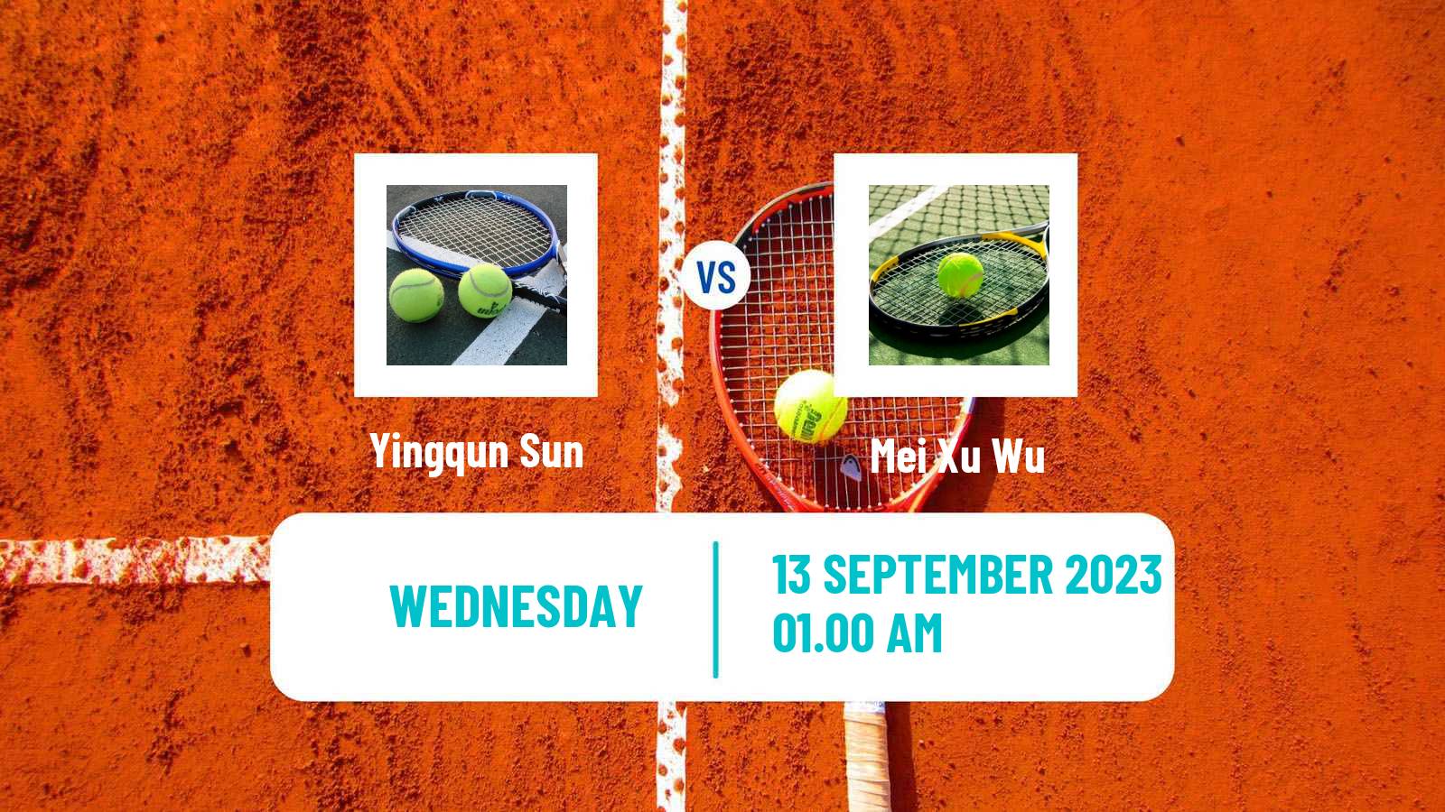 Tennis ITF W25 Guiyang Women Yingqun Sun - Mei Xu Wu
