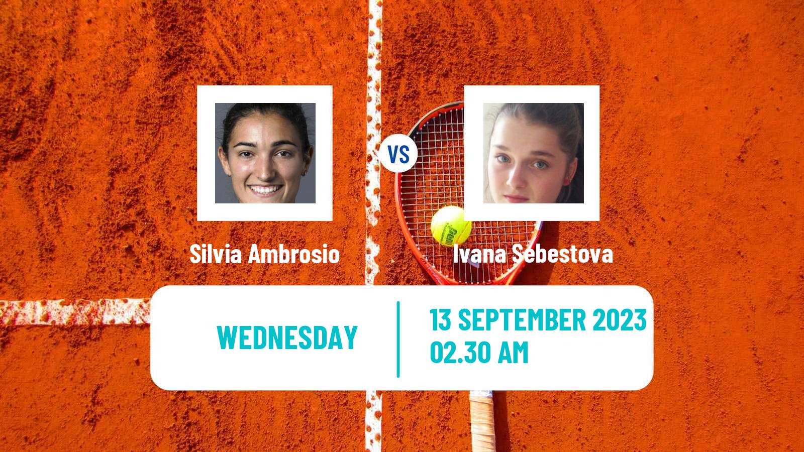 Tennis ITF W25 Varna Women Silvia Ambrosio - Ivana Sebestova