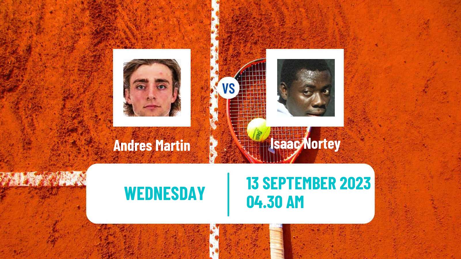 Tennis ITF M25 Monastir 6 Men Andres Martin - Isaac Nortey