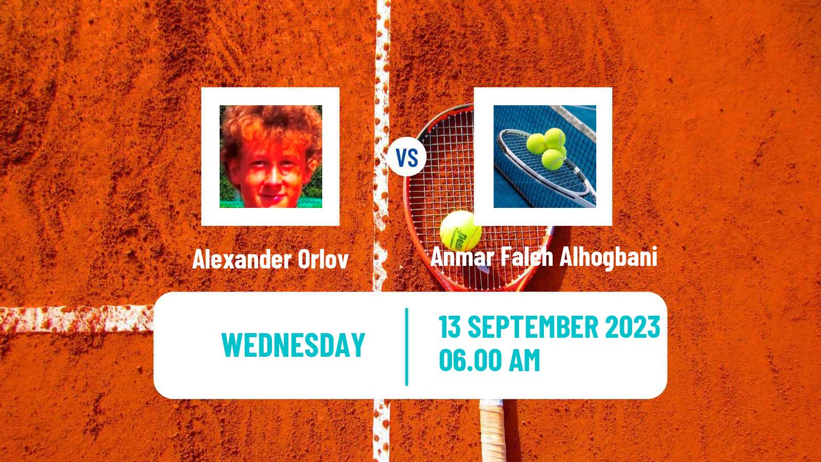 Tennis ITF M25 Monastir 6 Men Alexander Orlov - Anmar Faleh Alhogbani