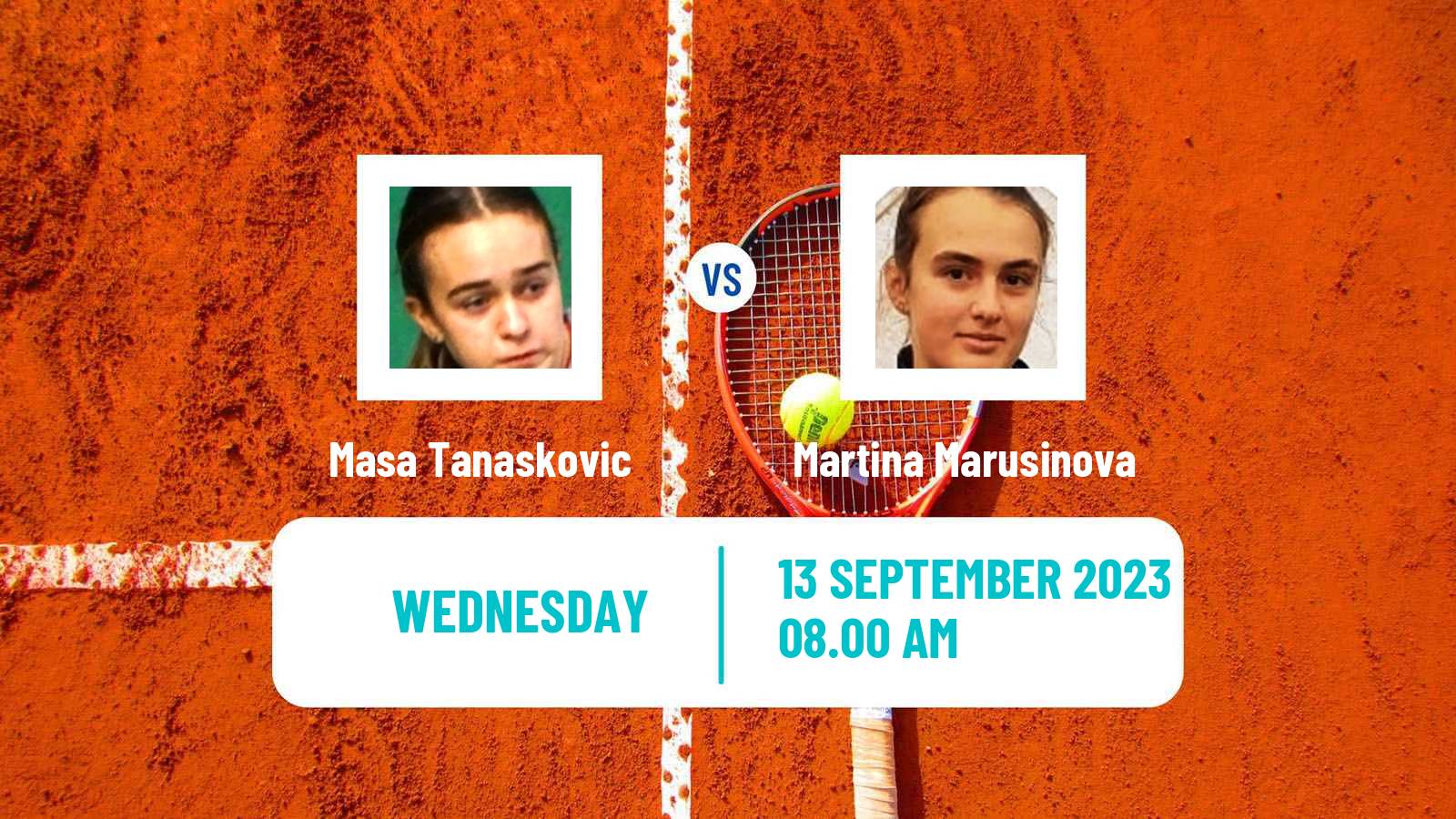 Tennis ITF W15 Kursumlijska Banja 10 Women Masa Tanaskovic - Martina Marusinova