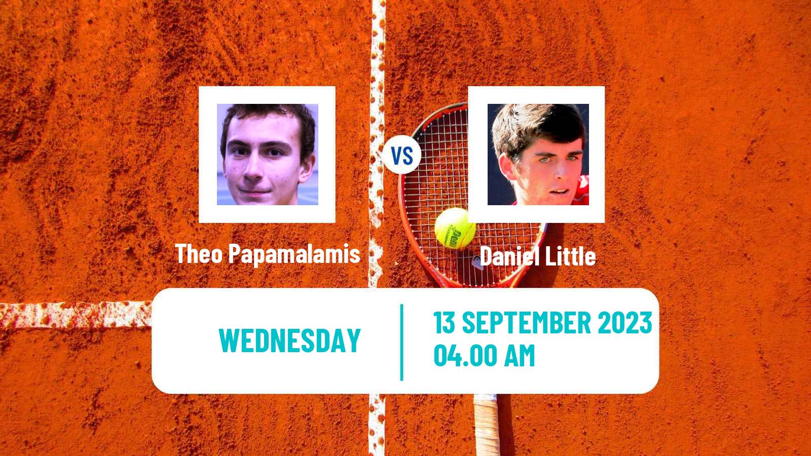 Tennis ITF M25 H Plaisir Men Theo Papamalamis - Daniel Little