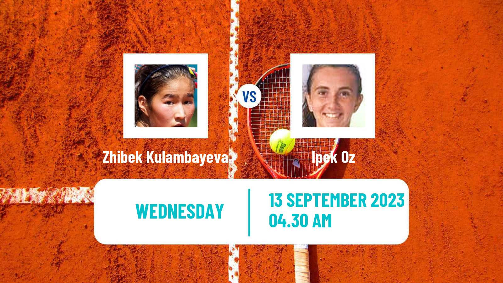 Tennis ITF W40 Skopje Women Zhibek Kulambayeva - Ipek Oz