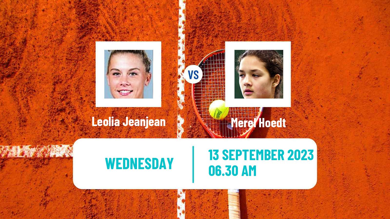 Tennis ITF W40 Skopje Women Leolia Jeanjean - Merel Hoedt